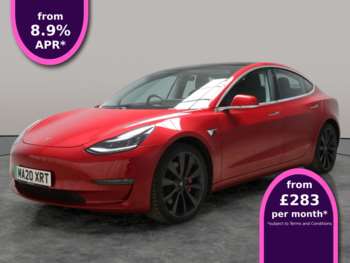 2020 - (Dual Motor) Performance Saloon 4dr Electric Auto 4WDE (Performance Upgrade
