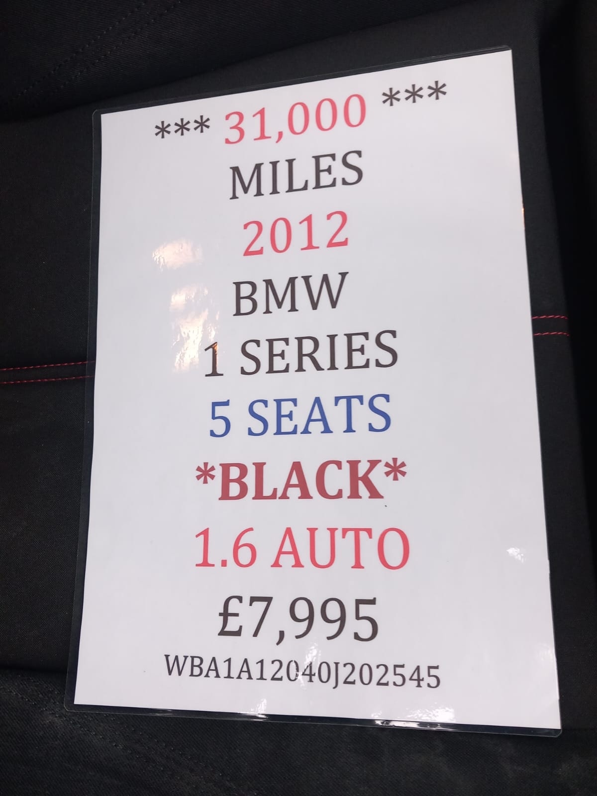 Used BMW 1 Series 2012 for sale - 76478024: Photo 10