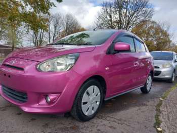 2012  - Mitsubishi Mirage 1.0 AUTOMATIC -  BARBIE PINK - VERY RARE COLOUR - PINK 5-Door