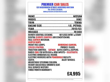 Used Nissan Juke 2013 for sale - 76055812: Photo
