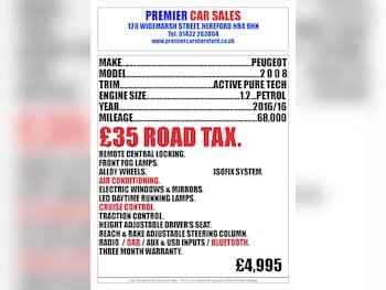 Used Peugeot 2008 2016 for sale - 76116709: Photo