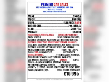 Used Skoda Superb 2015 for sale - 76115863: Photo