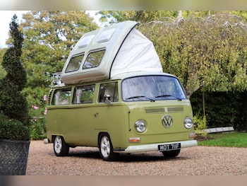 1968 - Early Bay Window Camper Van. Mango Green / Seagull Grey. Right Hand Drive.