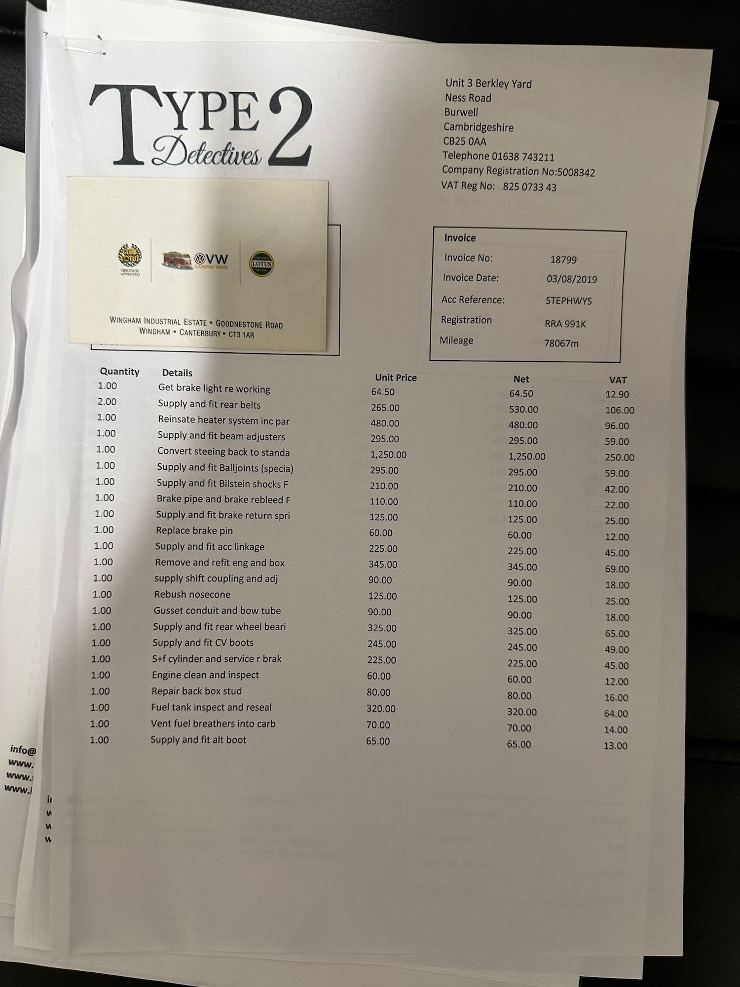 Used Volkswagen Transporter 1971 for sale - 78012305: Photo 29