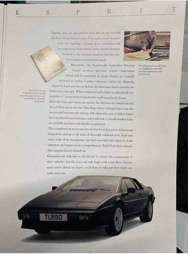 Used Lotus Esprit 1986 for sale - 72380164: Photo 28