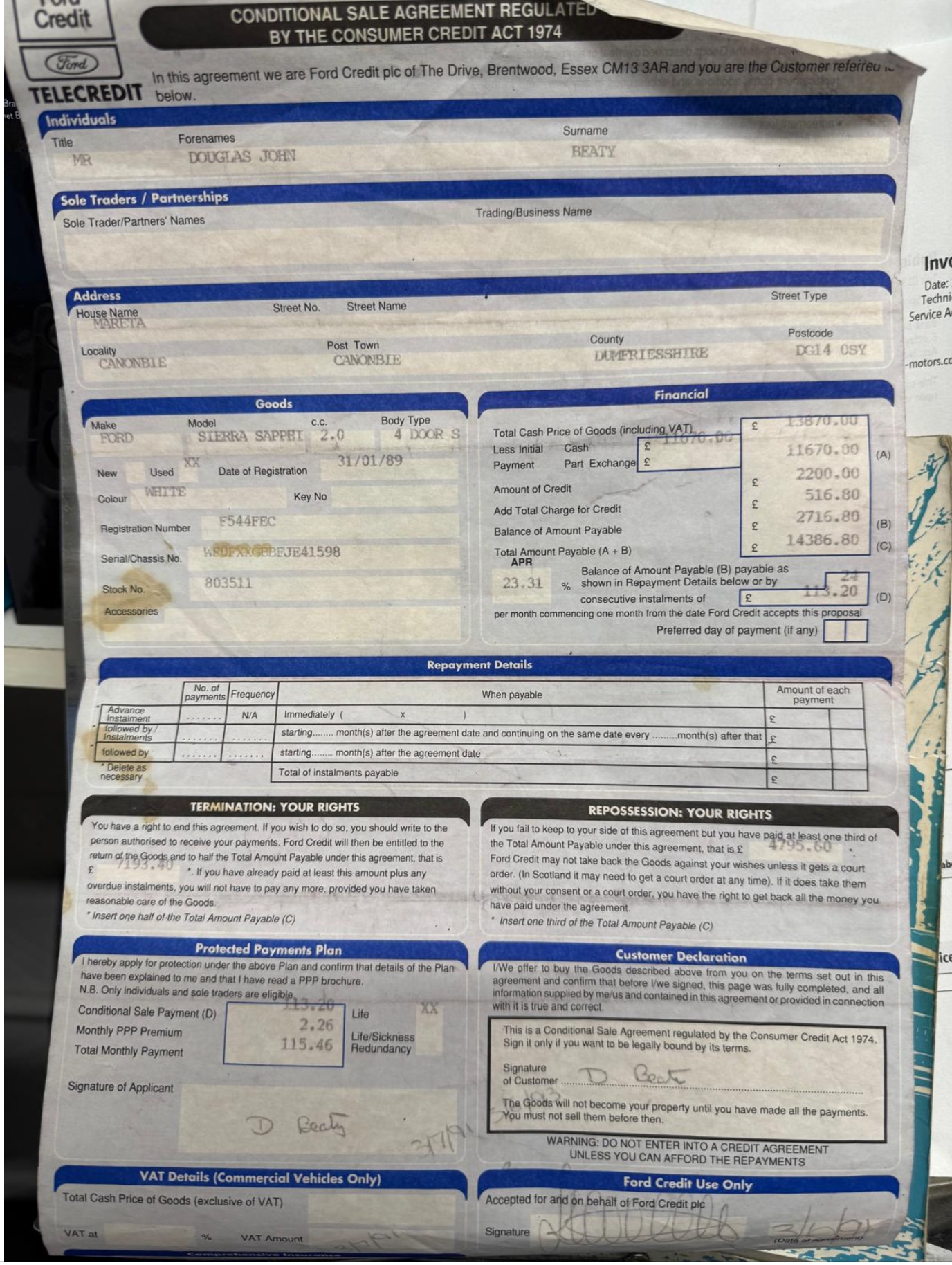 Used Ford Sierra 1989 for sale - 75442754: Photo 32