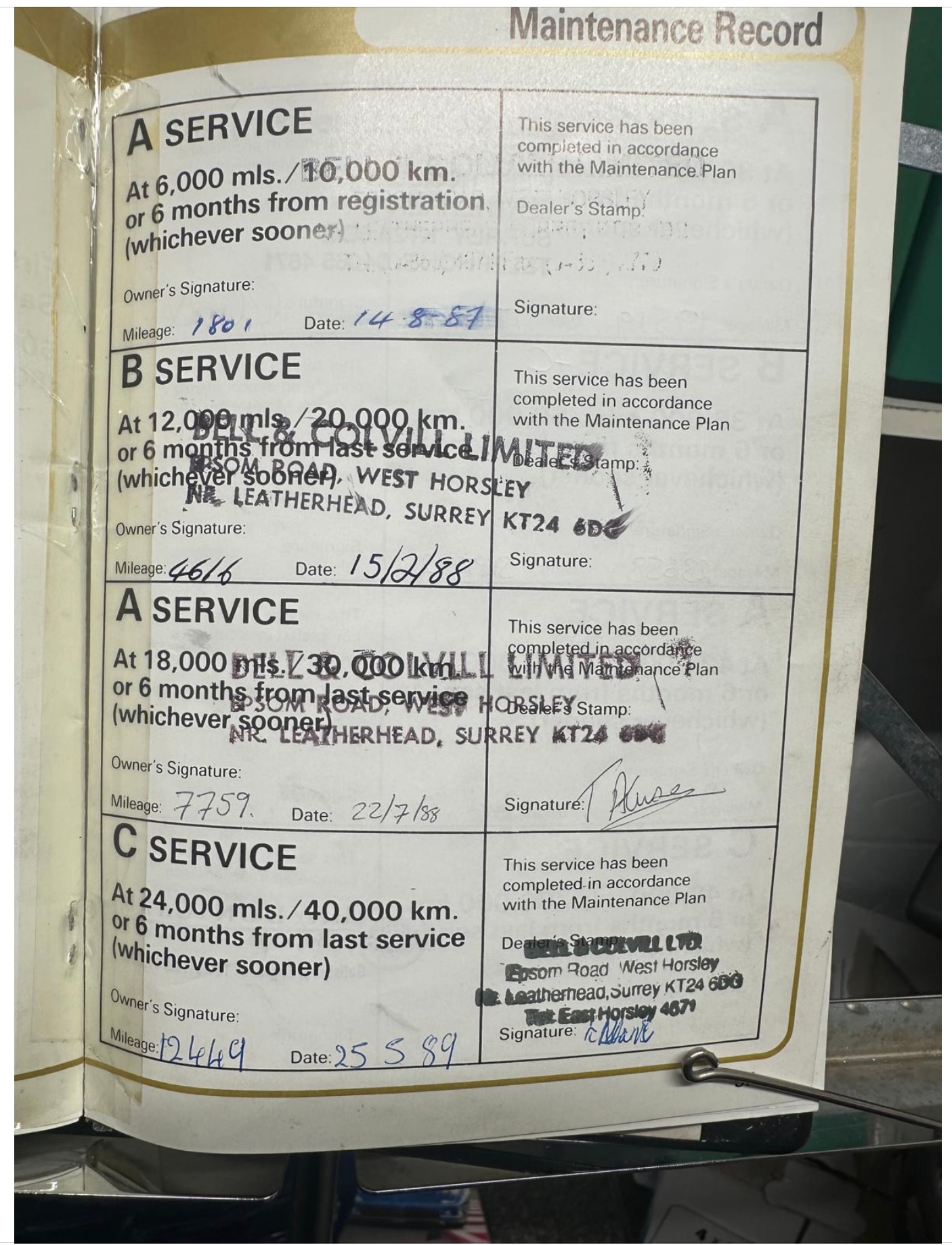 Vehicle 18