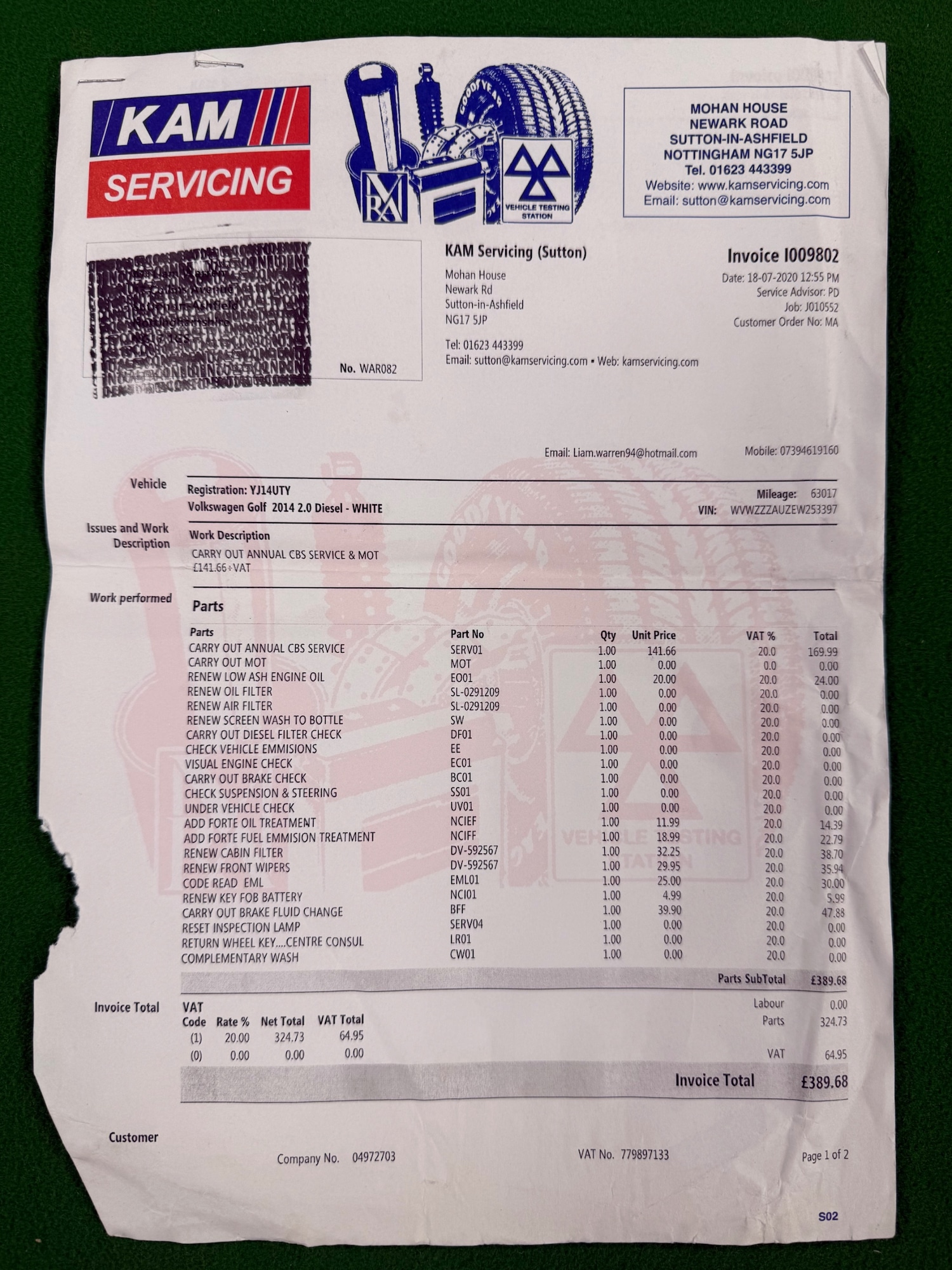 Used Volkswagen Golf 2014 for sale - 76319657: Photo 22