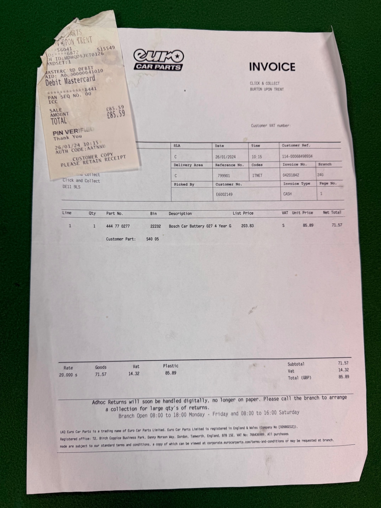 Used Volkswagen Caddy 2015 for sale - 76699715: Photo 19