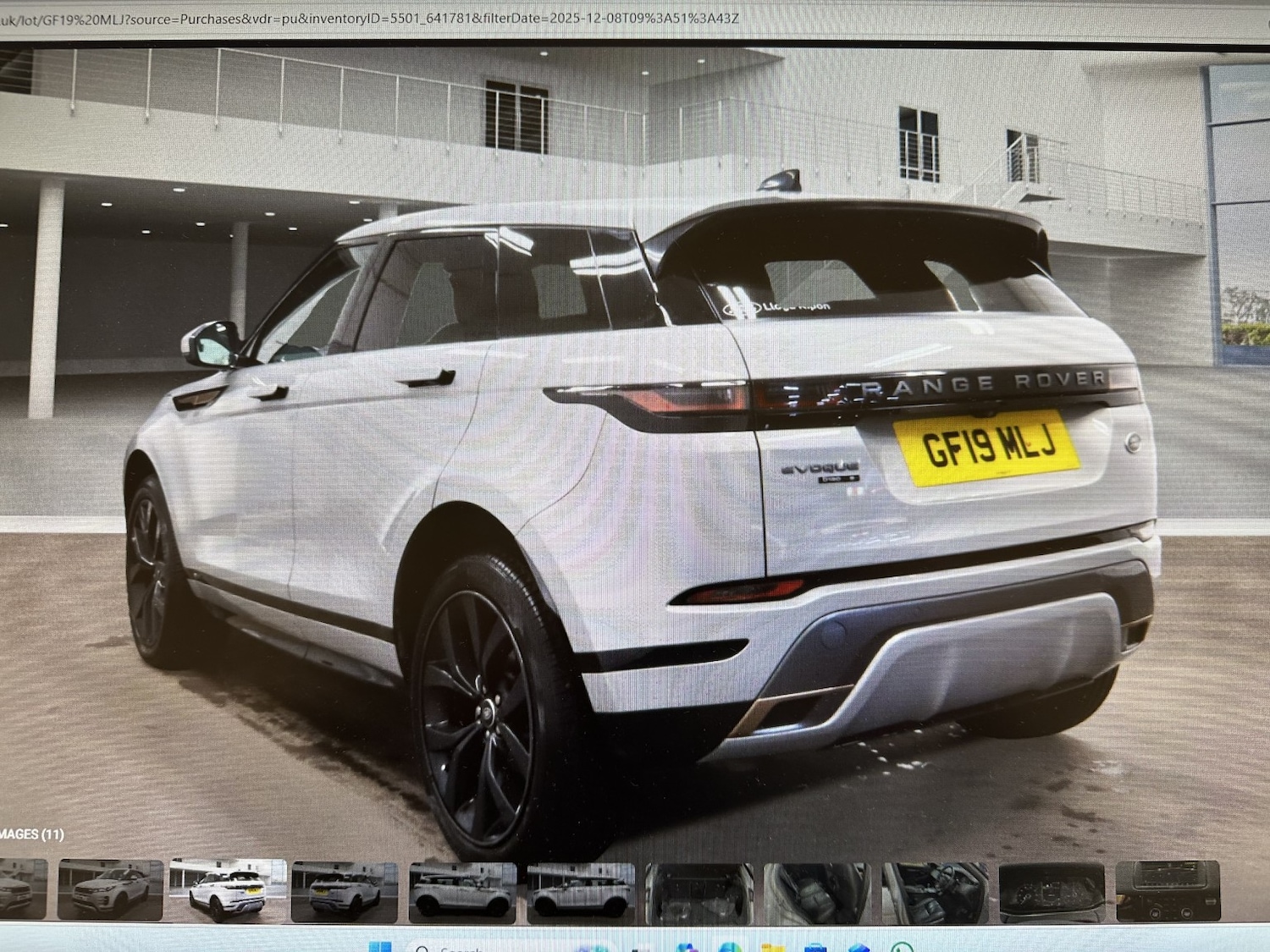 Used Land Rover Range Rover Evoque 2019 for sale - 77028004: Photo 3