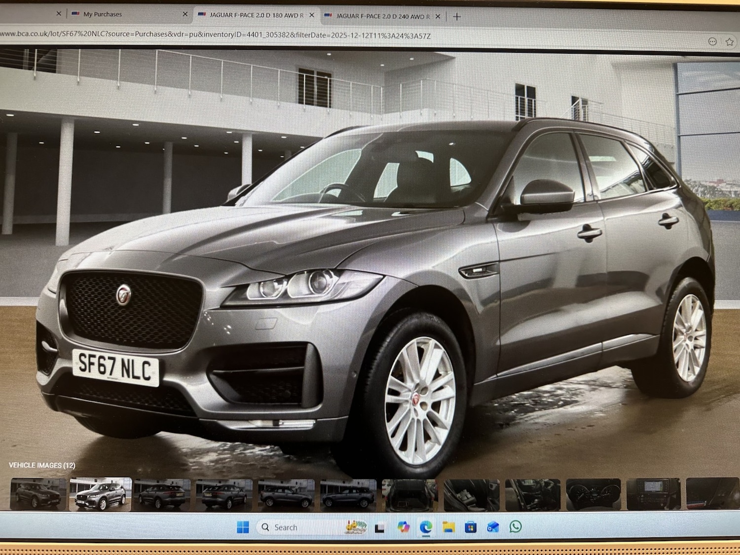 Used Jaguar F-Pace 2017 for sale - 77028041: Photo 2