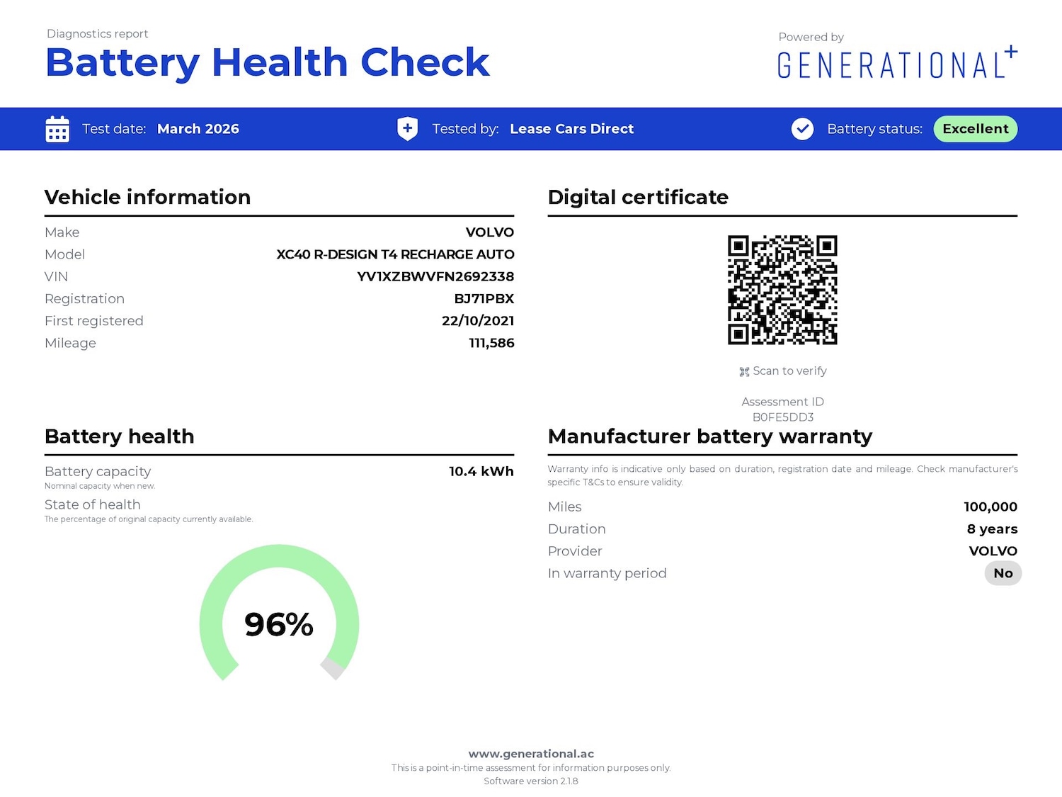 Used Volvo XC40 2021 for sale - 77851722: Photo 2