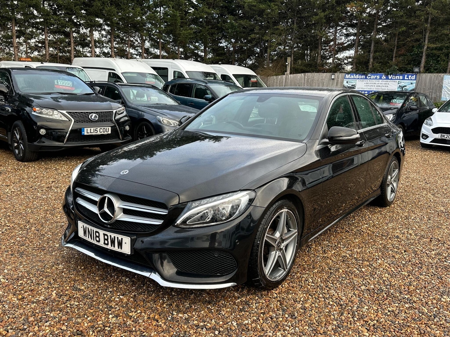 Used Mercedes-Benz C Class 2018 for sale - 76801081: Photo 1