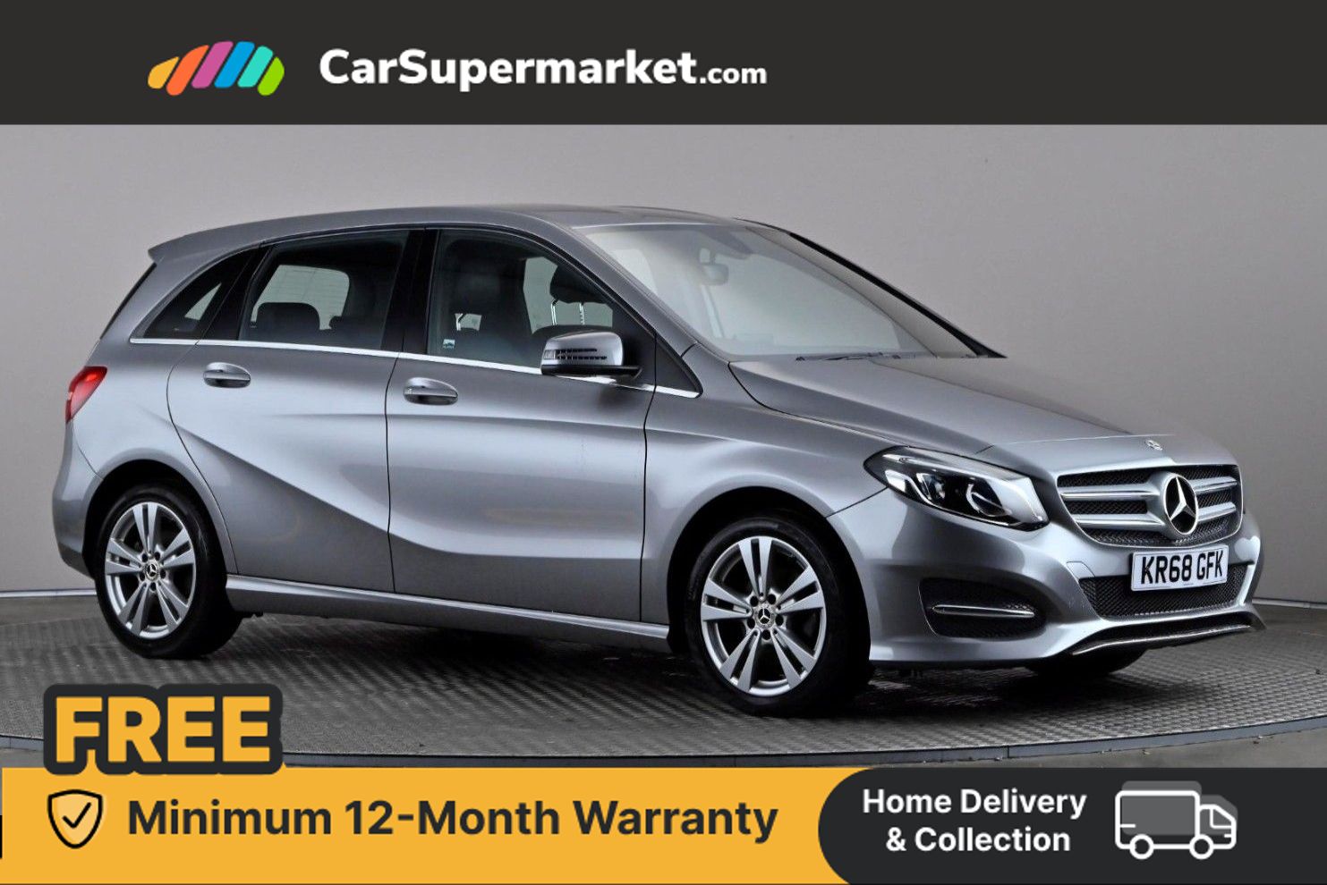 Used Mercedes-Benz B Class 2018 for sale - 76553394: Photo 1