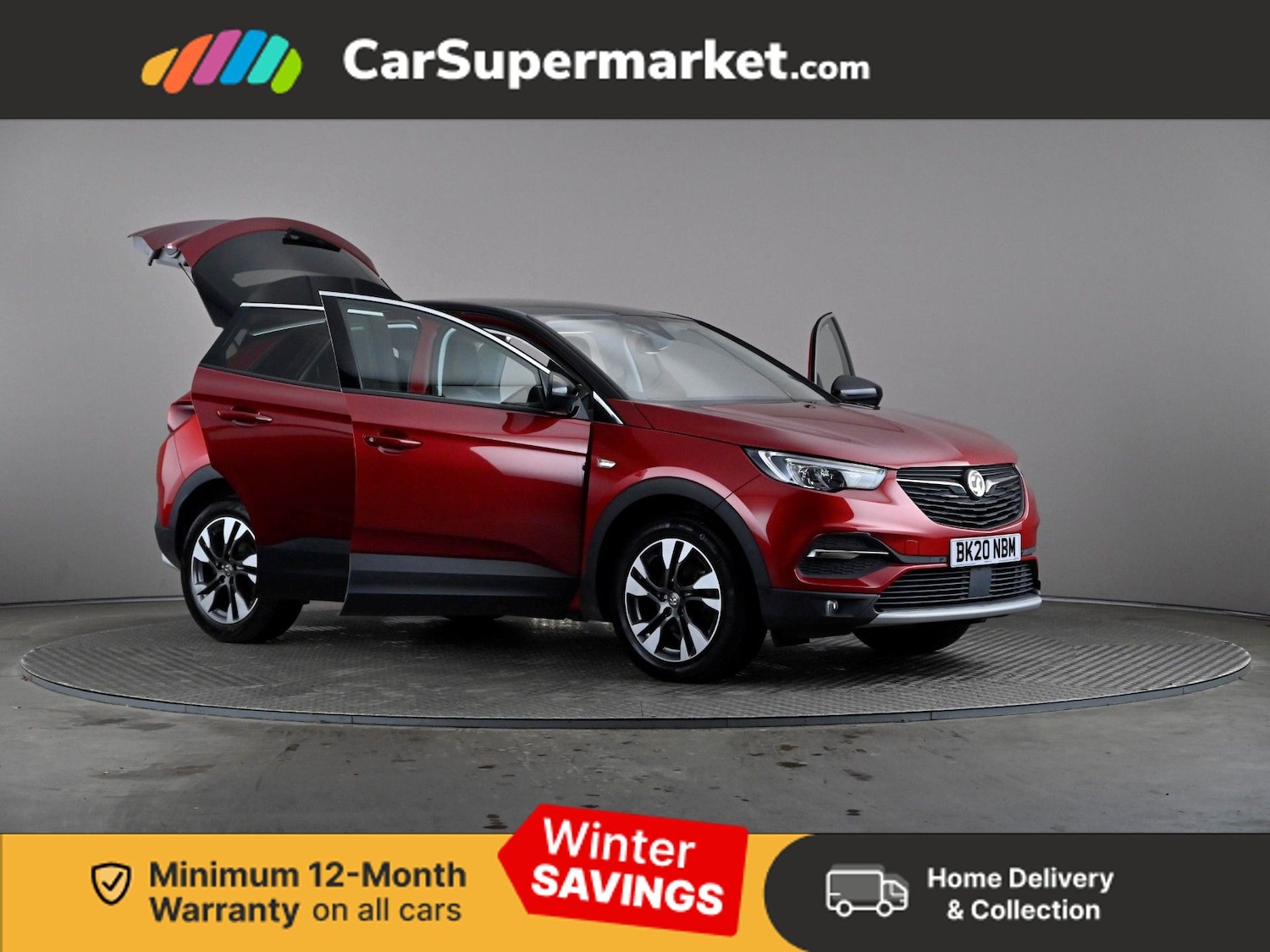 Used Vauxhall Grandland X 2020 for sale - 77211391: Photo 8