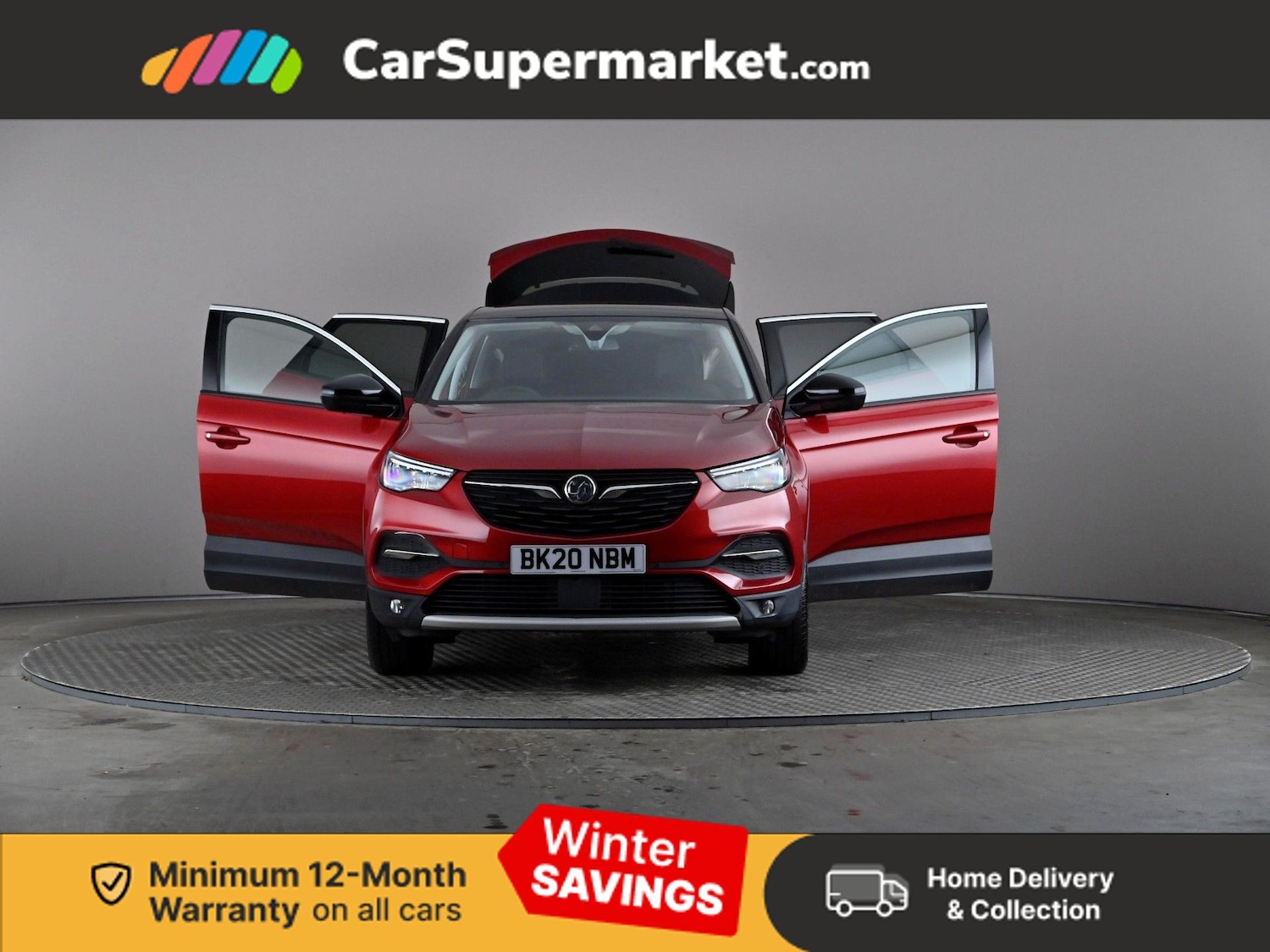 Used Vauxhall Grandland X 2020 for sale - 77211391: Photo 9