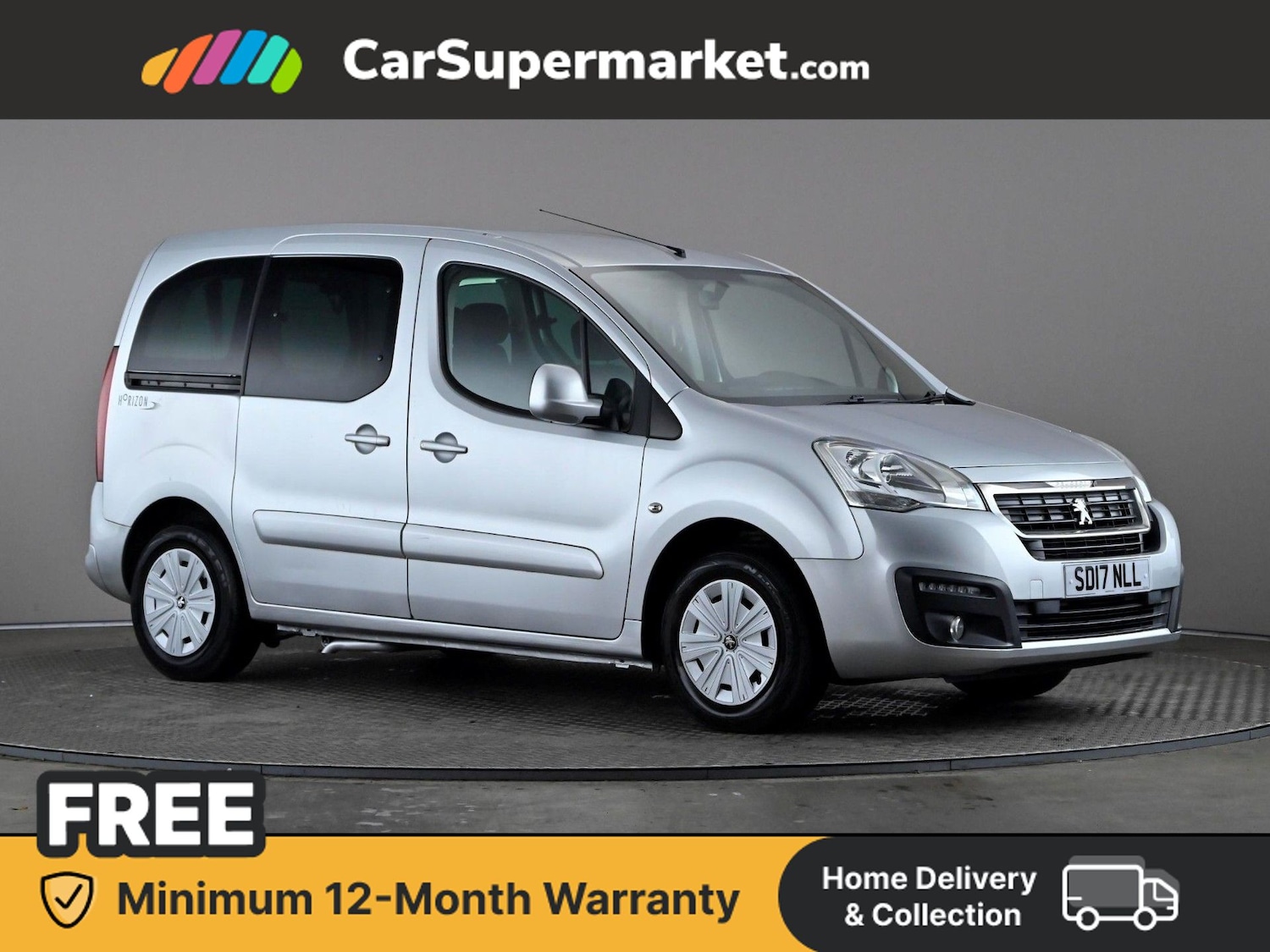 Used Peugeot Partner Tepee 2017 for sale - 78029438: Photo 1