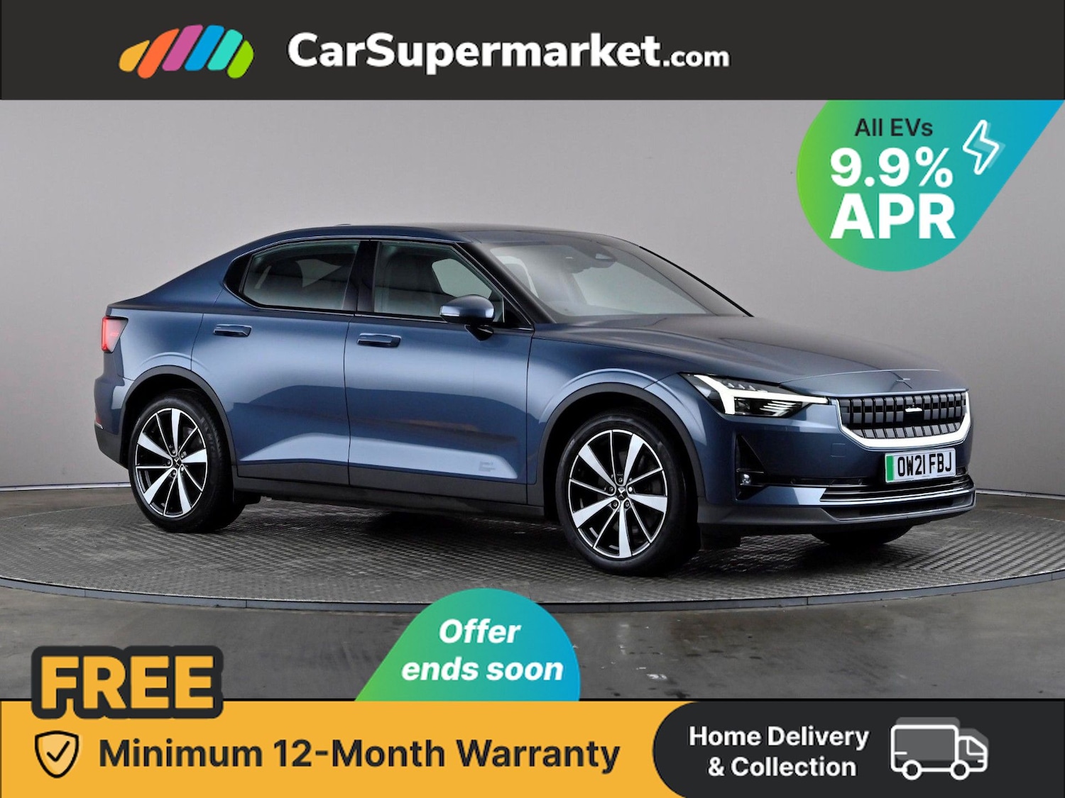 Used Polestar Polestar 2 2021 for sale - 76488314: Photo 1