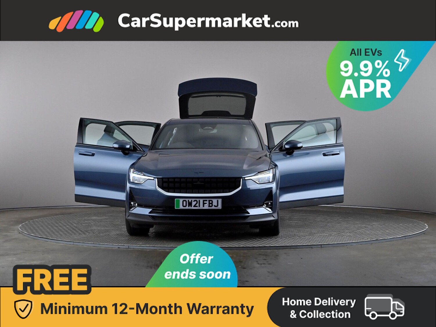 Used Polestar Polestar 2 2021 for sale - 76488314: Photo 10