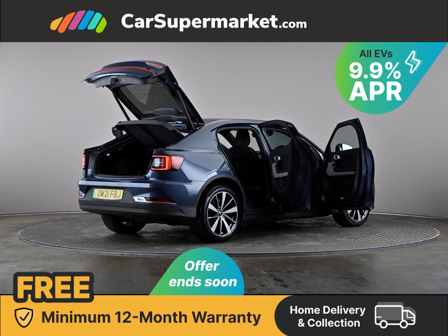 Used Polestar Polestar 2 2021 for sale - 76488314: Photo 14