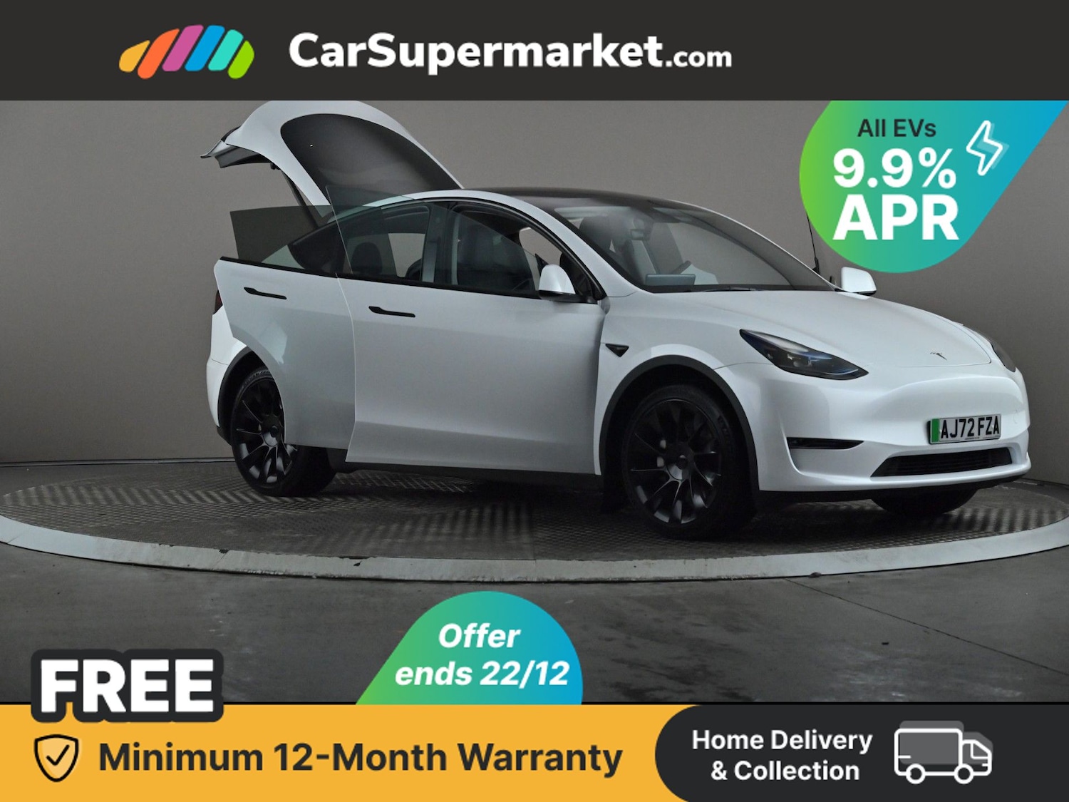 Used Tesla Model Y 2022 for sale - 76909572: Photo 9