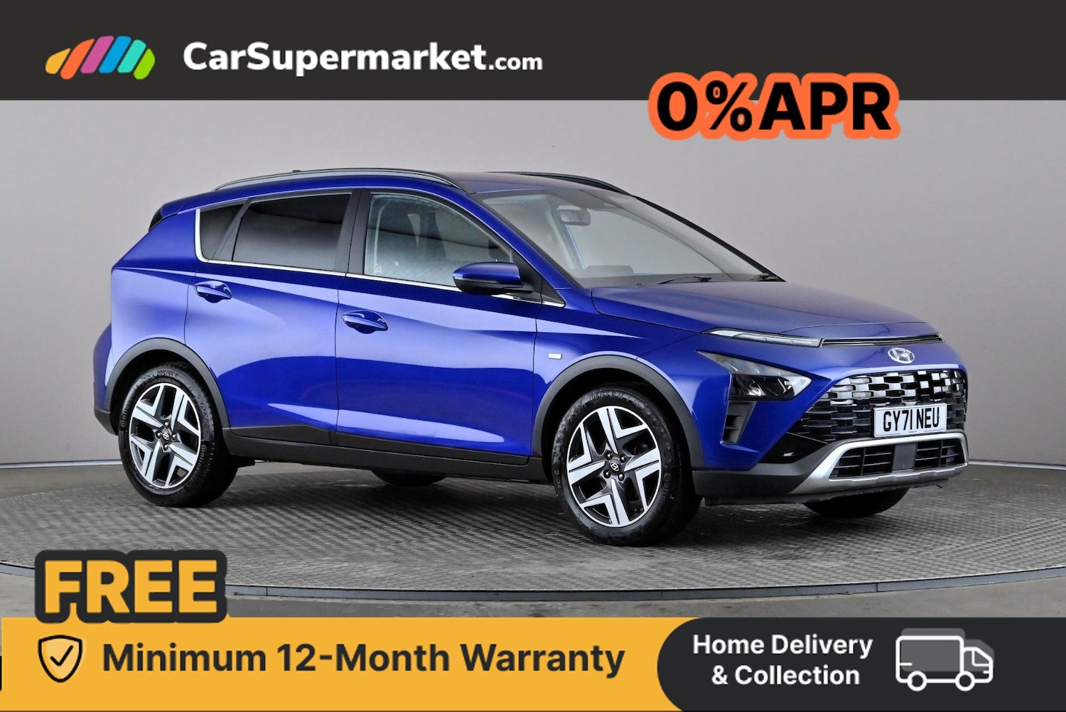 Used Hyundai BAYON 2021 for sale - 76405901: Photo 1