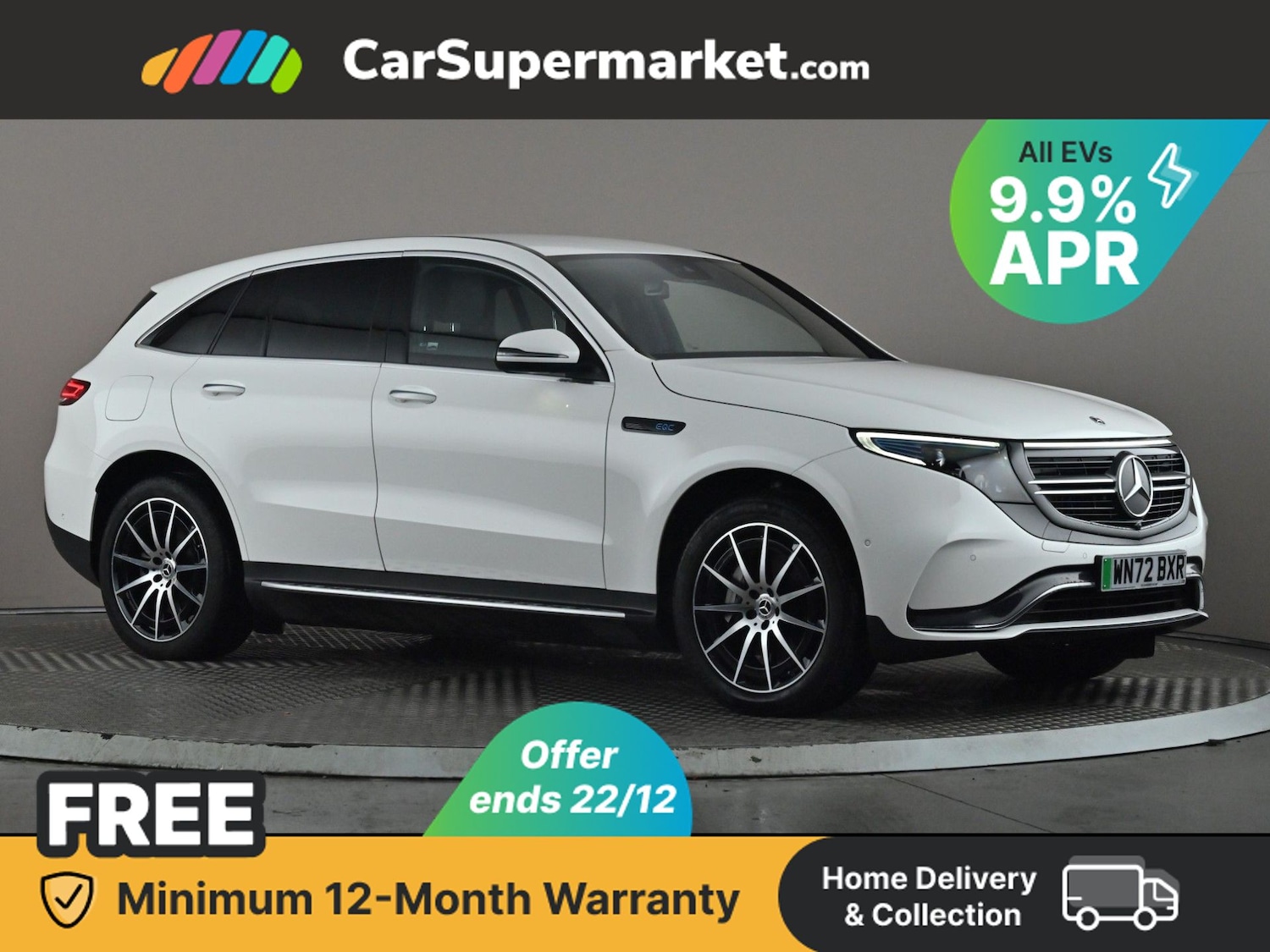 Used Mercedes-Benz EQC 2022 for sale - 77006706: Photo 1