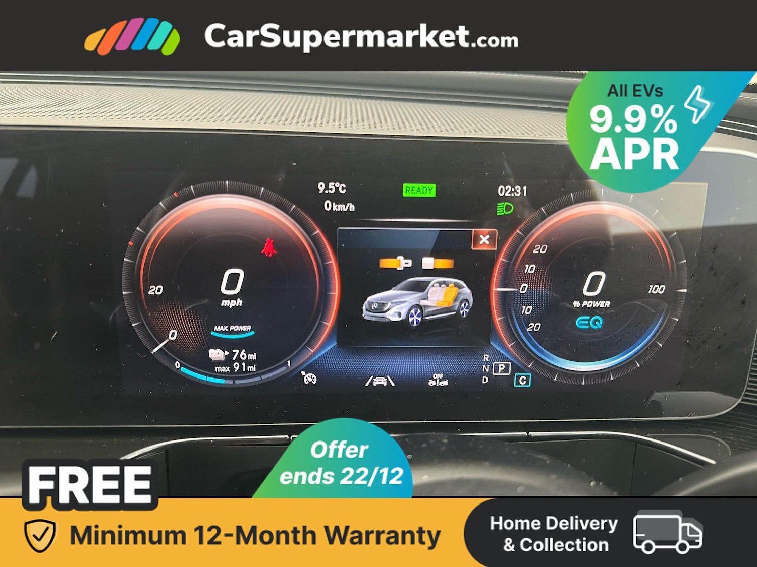 Used Mercedes-Benz EQC 2022 for sale - 77006706: Photo 17