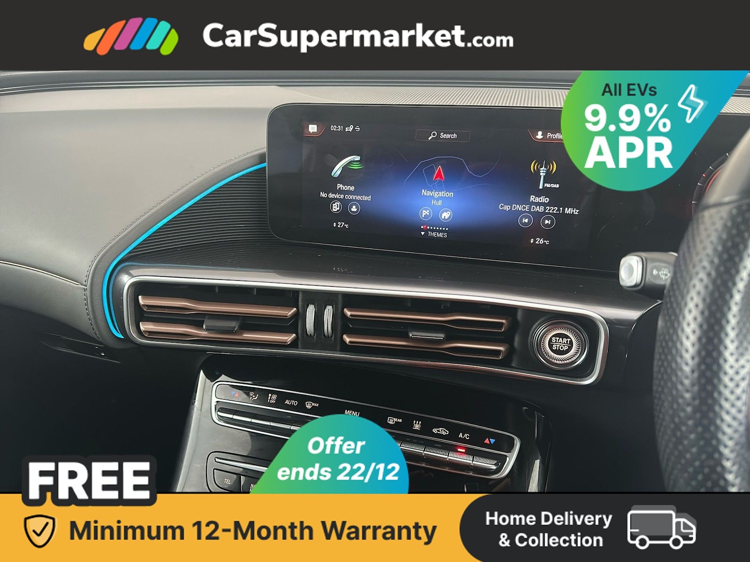 Used Mercedes-Benz EQC 2022 for sale - 77006706: Photo 18