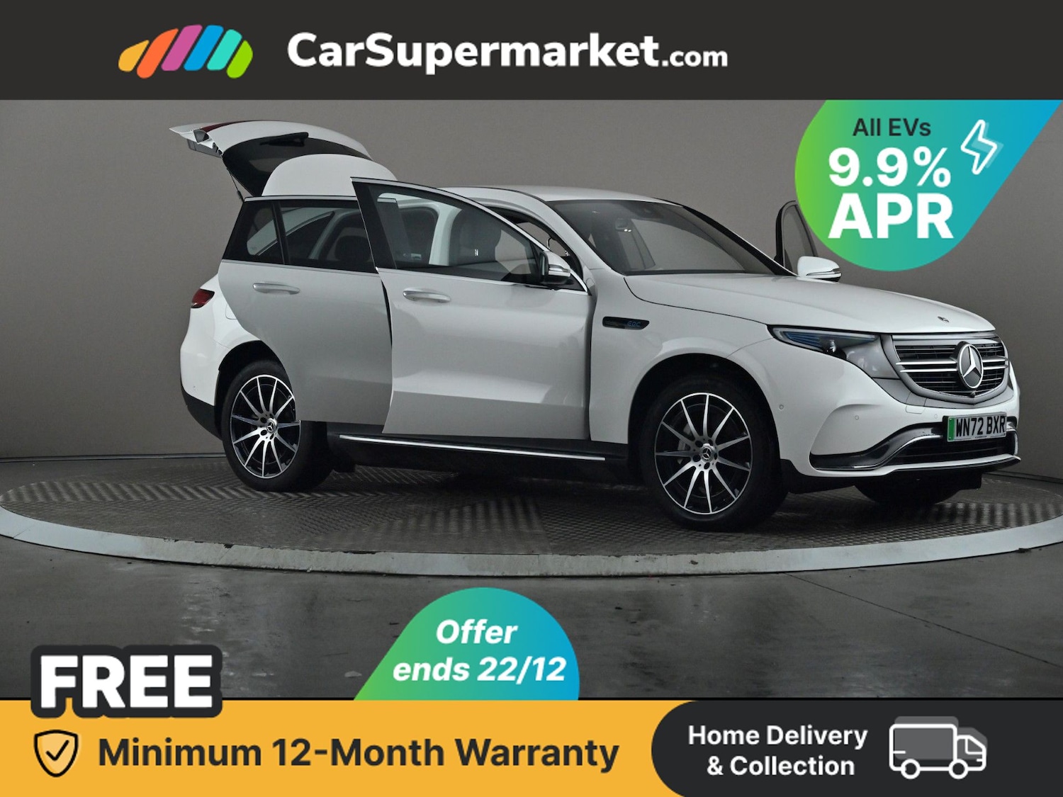 Used Mercedes-Benz EQC 2022 for sale - 77006706: Photo 9