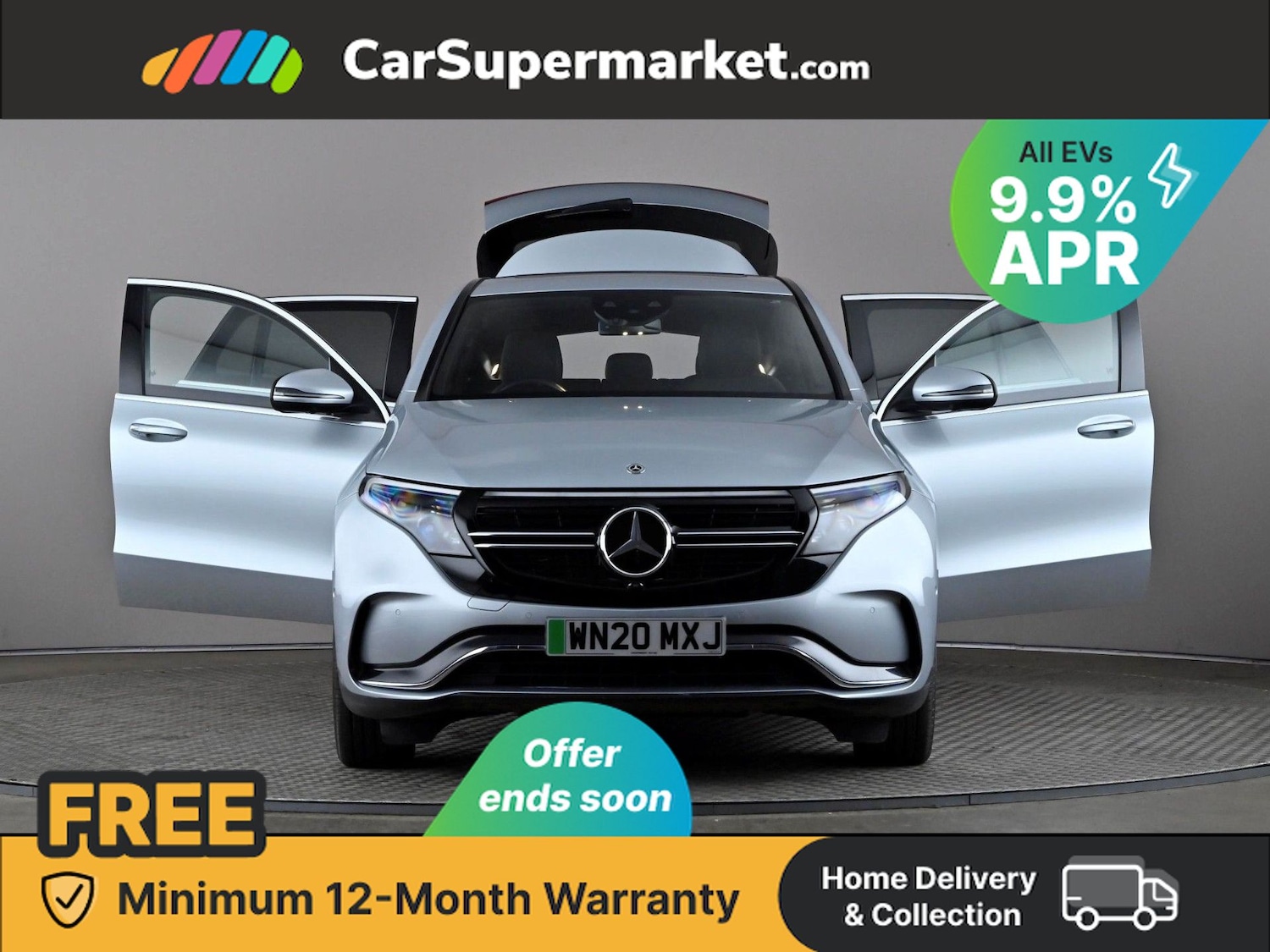 Used Mercedes-Benz EQC 2020 for sale - 76342528: Photo 10