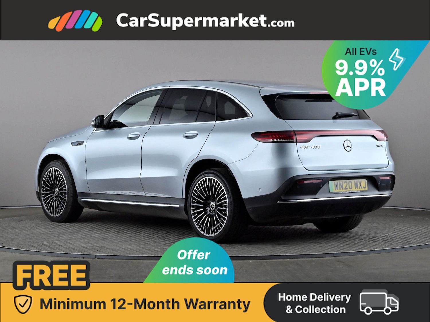 Used Mercedes-Benz EQC 2020 for sale - 76342528: Photo 5