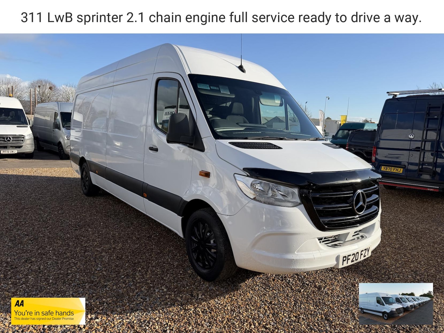 Used Mercedes-Benz Sprinter 2020 for sale - 76758997: Photo 1