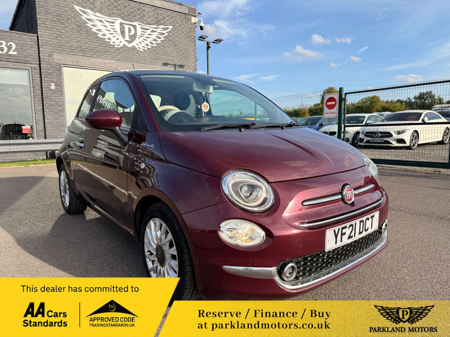 Used Fiat 500 2021 for sale - 76855238: Photo 1