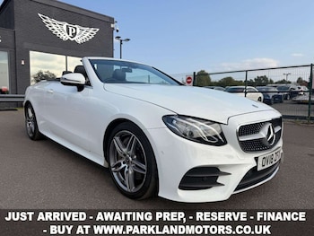 2018 - 2.0 E300 AMG Line Cabriolet 2dr Petrol G-Tronic+ Euro 6 (s/s) (245 ps) / FI