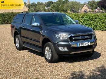 2016 (16) - 2.2 TDCi Limited 1 Pickup Double Cab 4dr Diesel Manual 4WD Euro 5 (s/s) (Ec