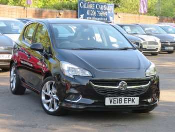2018 (18) - 2018 Vauxhall Corsa 1.4 SRi VX-LINE 5dr [AC] in Black Jack Metallic