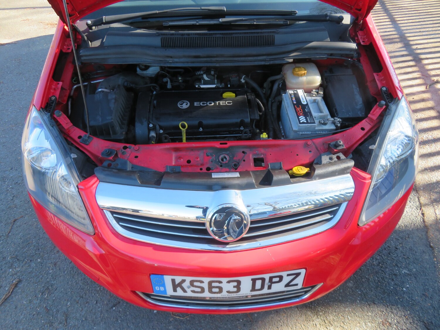 Used Vauxhall Zafira 2013 for sale - 77976900: Photo 8