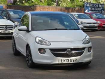 2013 (13) - 2013 Vauxhall Adam 1.2i Glam 3dr White Manual ULEZ *FSH, Pan Roof, DAB*