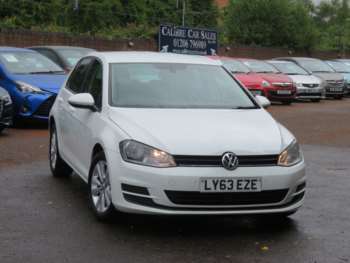 2014 (63) - 2014 Volkswagen Golf 1.6 TDI 105 SE 5dr DSG White Diesel Auto *FSH*