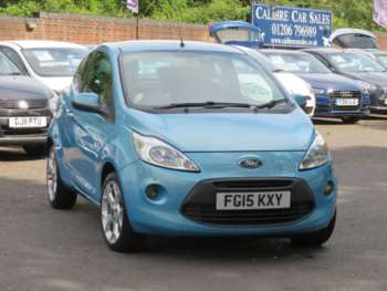2015 (15) - 2015 Ford Ka 1.2 Titanium Collection Edition 3dr Scuba Blue Manual Petrol