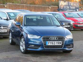2013 (63) - 2013 '63 Audi A3 2.0 TDI Sport 5dr Scuba Blue Manual Diesel *FSH, £20 Tax*