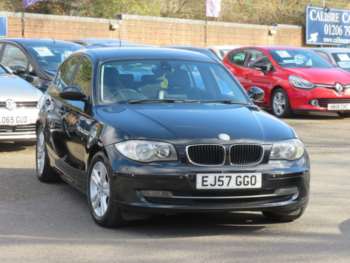 2007 (57) - 2007 '57 BMW 1 Series 120d SE 5dr Step Auto Diesel Black E87 *FSH*