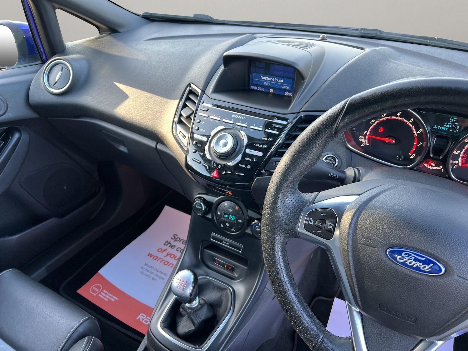 Used Ford Fiesta 2016 for sale - 76965139: Photo 14