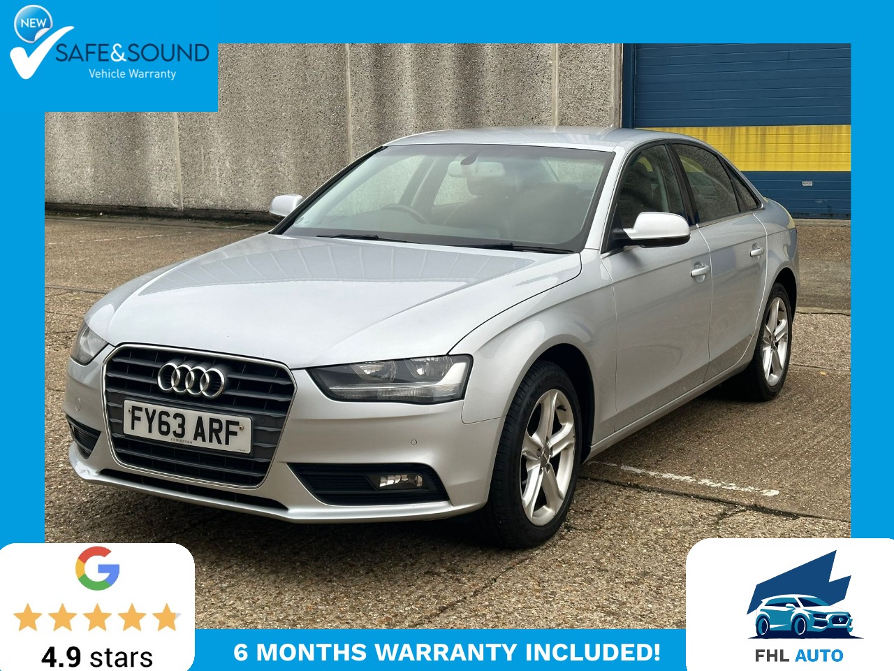 Used Audi A4 2013 for sale - 76595329: Photo 1