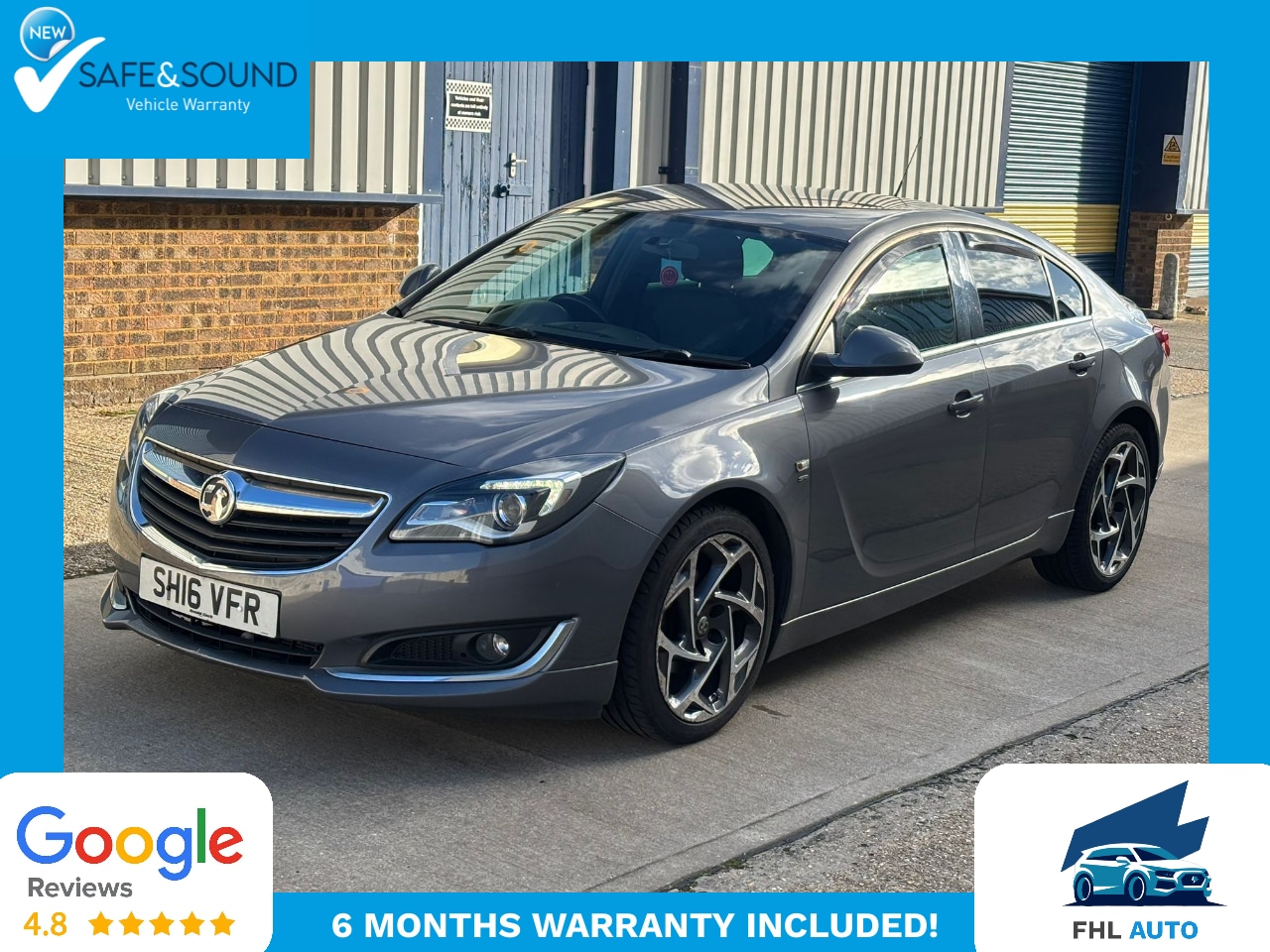 Used Vauxhall Insignia 2016 for sale - 76445940: Photo 1