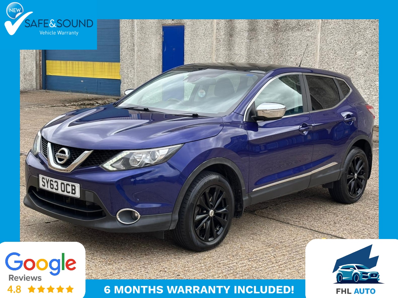 Used Nissan Qashqai 2014 for sale - 76193485: Photo 1
