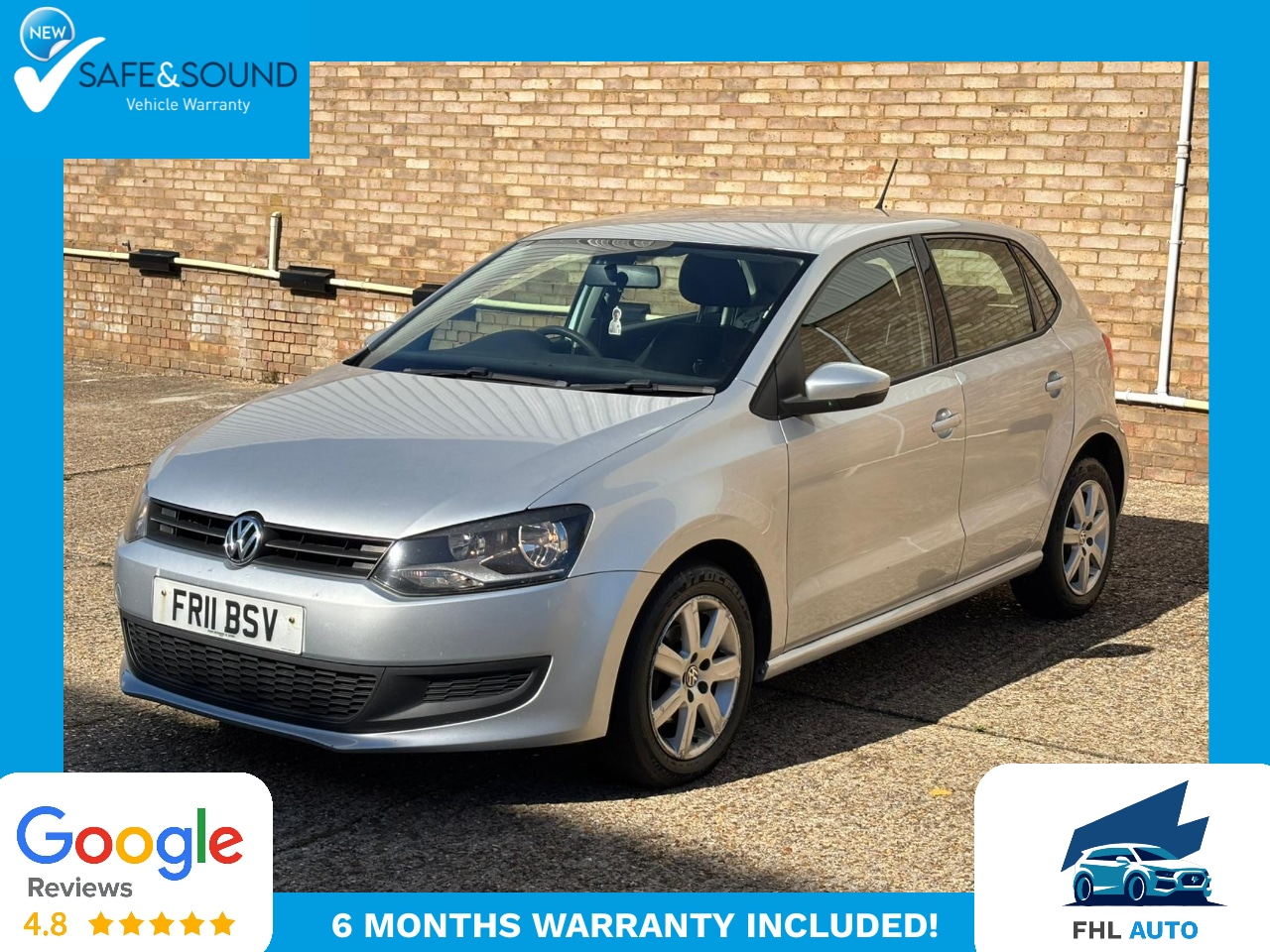 Used Volkswagen Polo 2011 for sale - 76184565: Photo 1