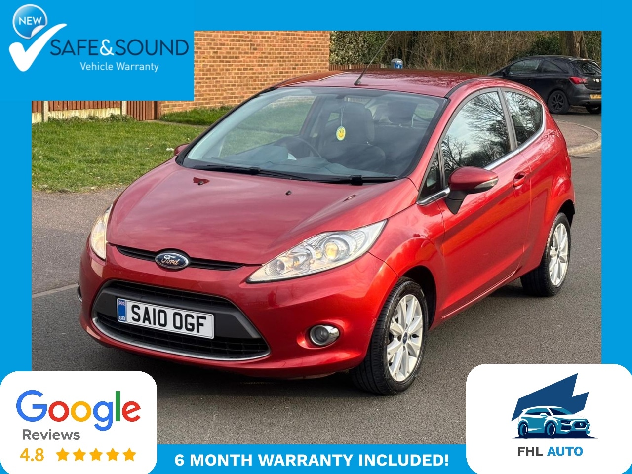 Used Ford Fiesta 2010 for sale - 76057259: Photo 1