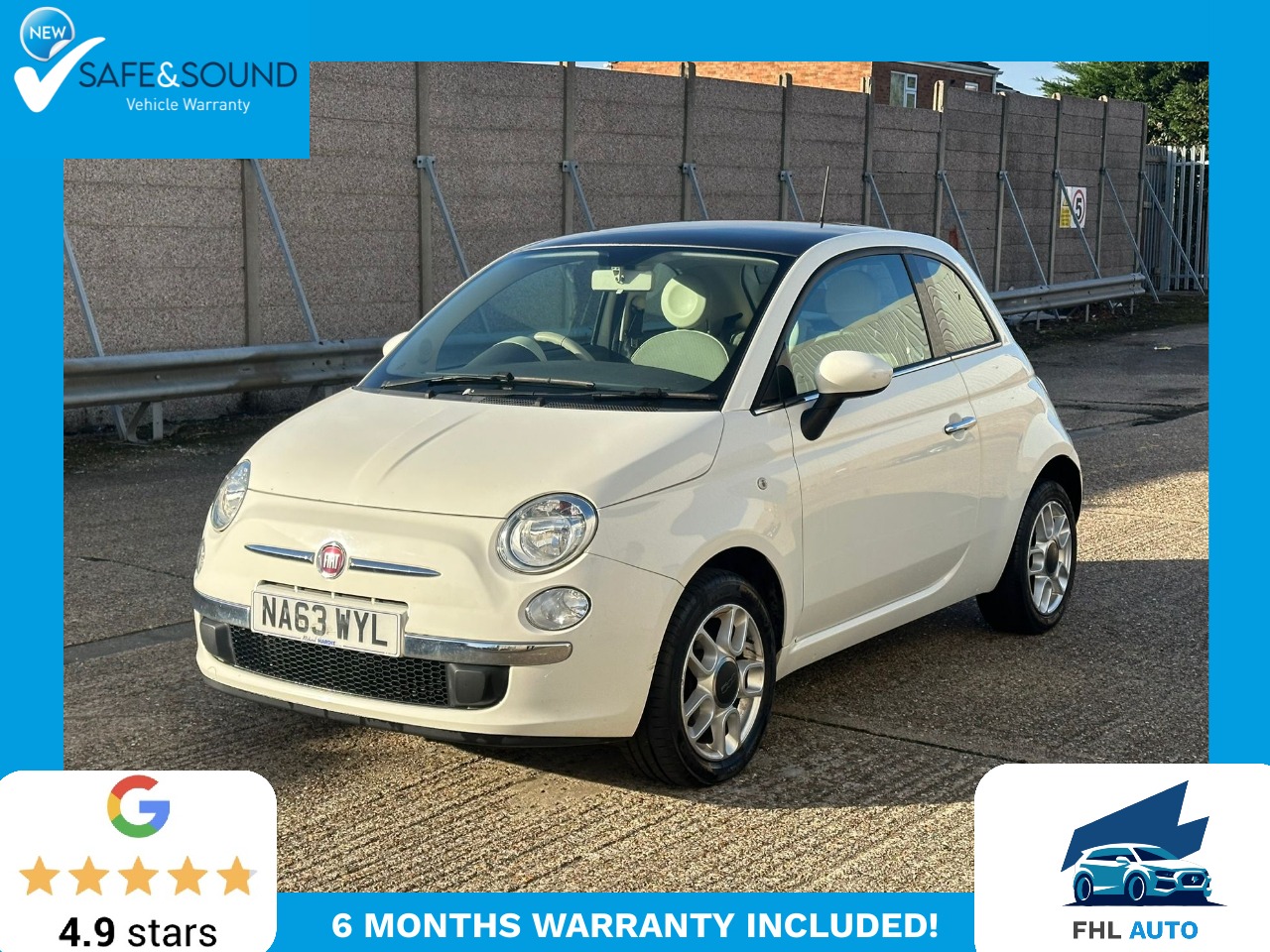 Used Fiat 500 2013 for sale - 76600007: Photo 1